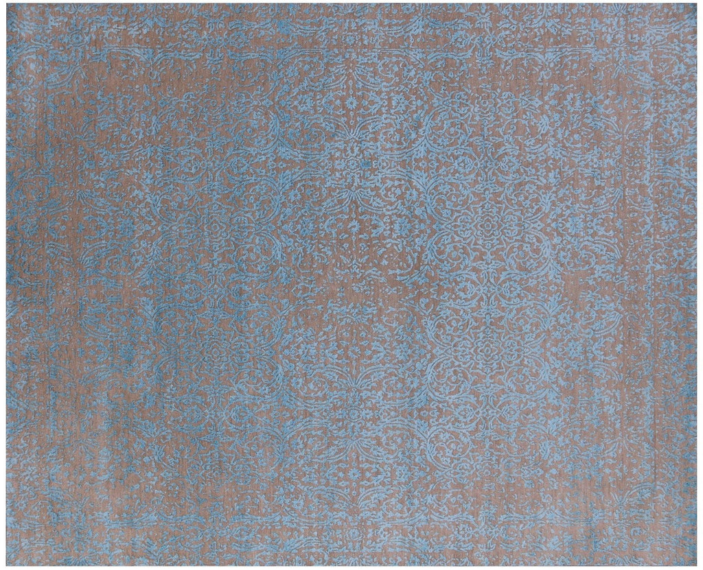 Persian Wool & Silk Hand-Knotted Rug - Manhattan Rugs
