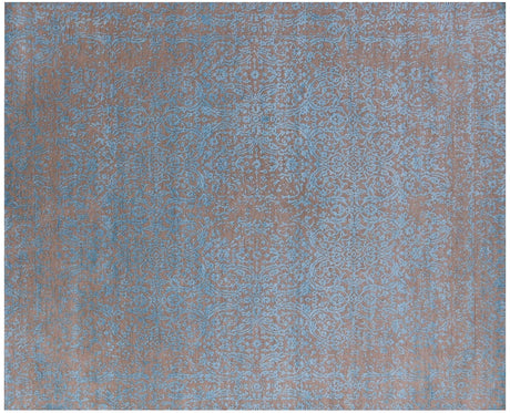 Persian Wool & Silk Hand-Knotted Rug - Manhattan Rugs
