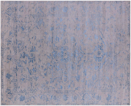 Persian Heriz Serapi Hand Knotted Wool & Silk Rug - Manhattan Rugs