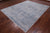 Grey Wool & Silk Hand-Knotted Persian Tabriz Rug 8' 1" X 10' 1" - Q6257