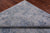 Grey Wool & Silk Hand-Knotted Persian Tabriz Rug 8' 1" X 10' 1" - Q6257
