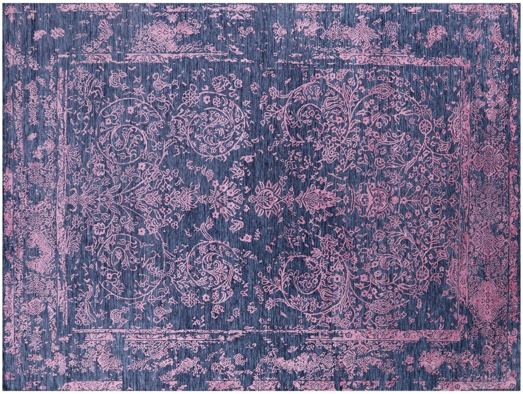 Handmade Persian Wool & Silk Rug - Manhattan Rugs