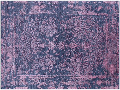 Handmade Persian Wool & Silk Rug - Manhattan Rugs