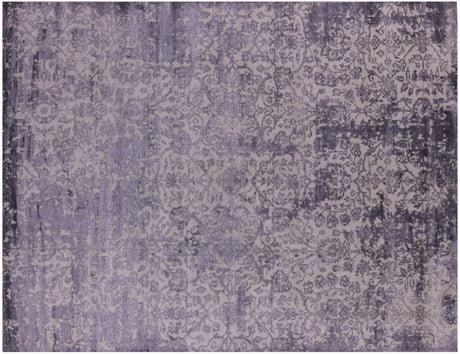 Wool & Silk Persian Hand-Knotted Rug - Manhattan Rugs