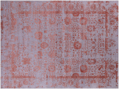 Wool & Silk Persian Tabriz Handmade Rug - Manhattan Rugs