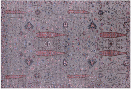 Persian Ziegler Wool & Silk Hand Knotted Rug - Manhattan Rugs