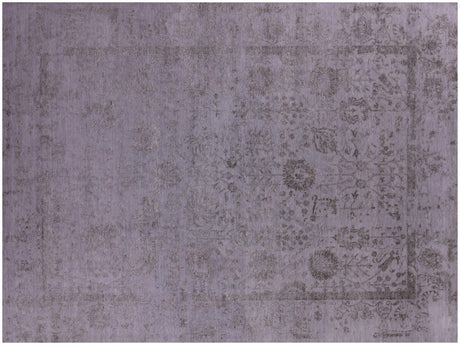 Persian Tabriz Wool & Silk Hand-Knotted Rug - Manhattan Rugs