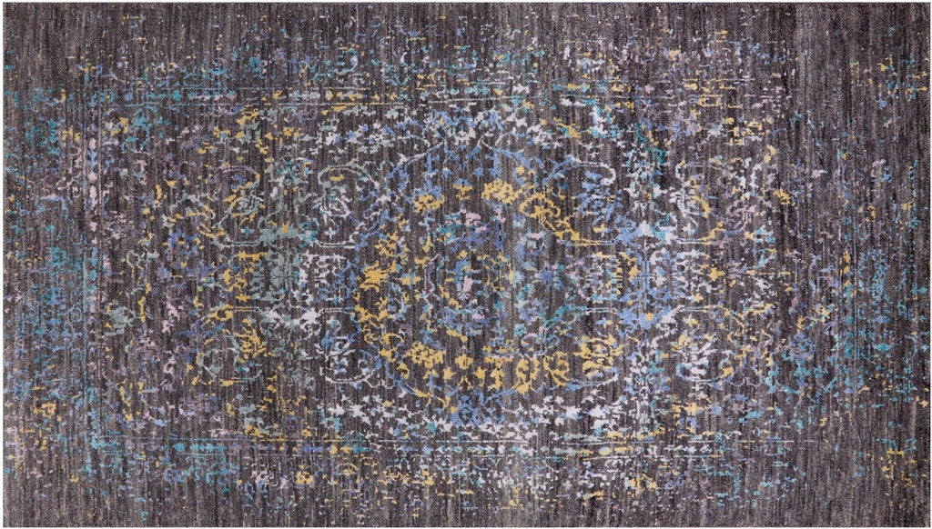 Persian Wool & Silk Hand Knotted Rug - Manhattan Rugs