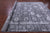 Grey 9' 1" X 11' 10" Wool & Silk Persian Tabriz Handmade Rug - Q6320