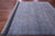SUPER SALE Blue Persian Wool & Silk Hand-Knotted Rug 9' 1" X 12' 0" - Q6338