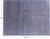 SUPER SALE Blue Persian Wool & Silk Hand-Knotted Rug 9' 1" X 12' 0" - Q6338