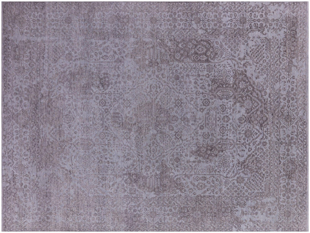 Persian Wool & Silk Hand-Knotted Rug - Manhattan Rugs