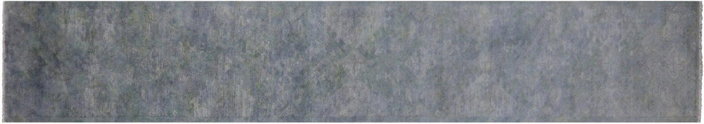 Full Pile Overdyed Handmade Runner Rug - Manhattan Rugs