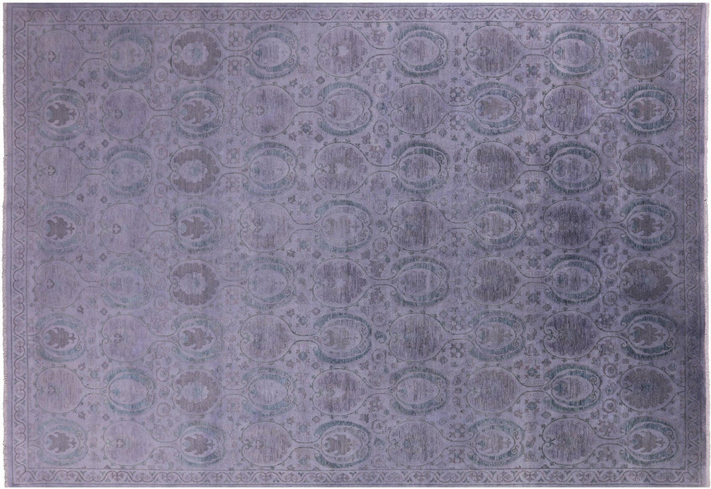 William Morris Overdyed Full Pile Hand Knotted Rug - Manhattan Rugs
