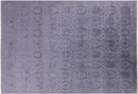 William Morris Overdyed Full Pile Hand Knotted Rug - Manhattan Rugs