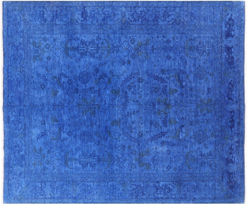 Hand Knotted Full Pile Overdyed Rug - Manhattan Rugs