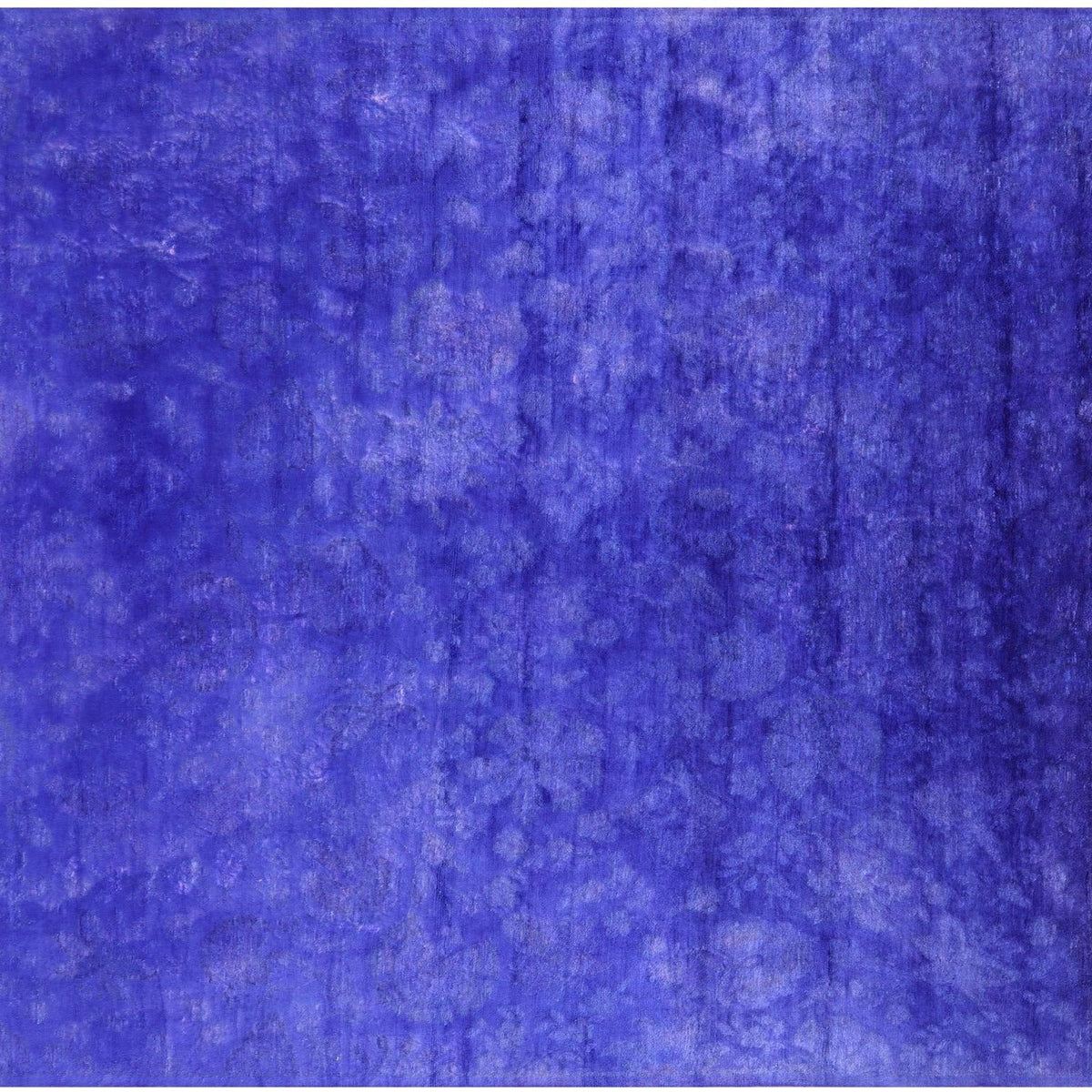 8' Square Overdyed Full Pile Wool Rug – Manhattan Rugs