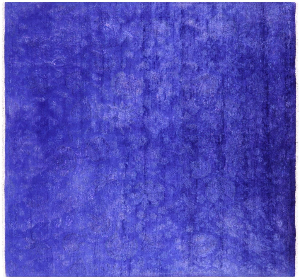 Square Overdyed Full Pile Wool Rug - Manhattan Rugs