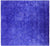 Square Overdyed Full Pile Wool Rug - Manhattan Rugs