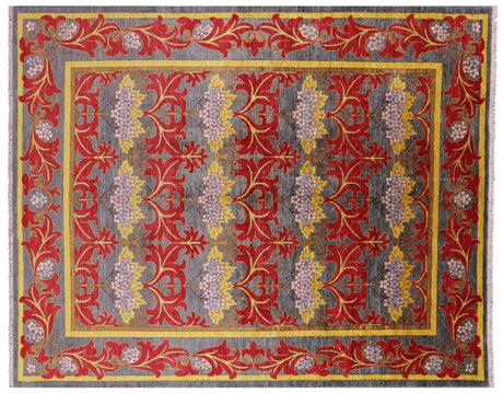 Handmade William Morris Wool Rug - Manhattan Rugs