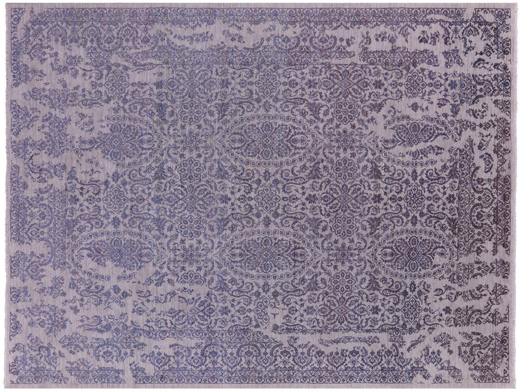 Persian Wool & Silk Hand-Knotted Rug - Manhattan Rugs