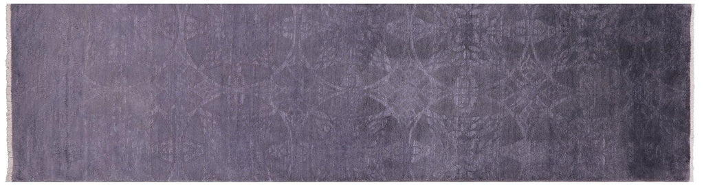 Runner Full Pile Overdyed Hand Knotted Wool Rug - Manhattan Rugs