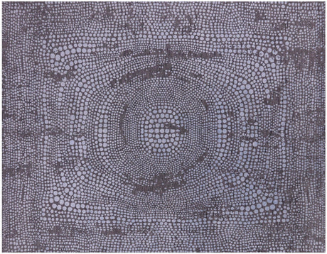 Mosaic Design Wool & Silk Hand Knotted Rug - Manhattan Rugs