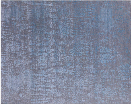 Contemporary Handmade Wool & Silk Rug - Manhattan Rugs