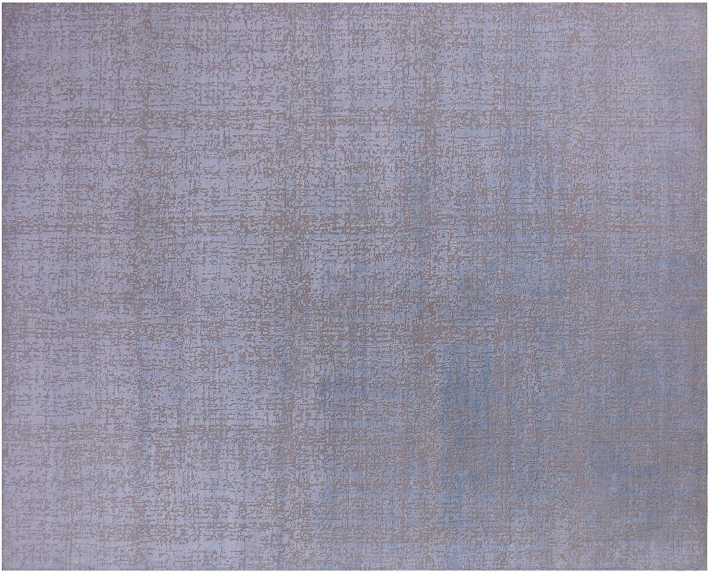 Contemporary Handmade Wool & Silk Rug - Manhattan Rugs