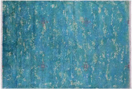 Overdyed Full Pile Wool Hand Knotted Rug - Manhattan Rugs