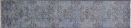 Runner Overdyed Full Pile Handmade Wool Rug - Manhattan Rugs