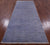 Overdyed Full Pile Hand Knotted Wool Runner Rug - Manhattan Rugs