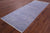 Overdyed Full Pile Hand Knotted Wool Runner Rug - Manhattan Rugs