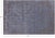 Grey 6' 1" X 9' 1" Hand Knotted Wool & Silk Contemporary Rug - Q6734