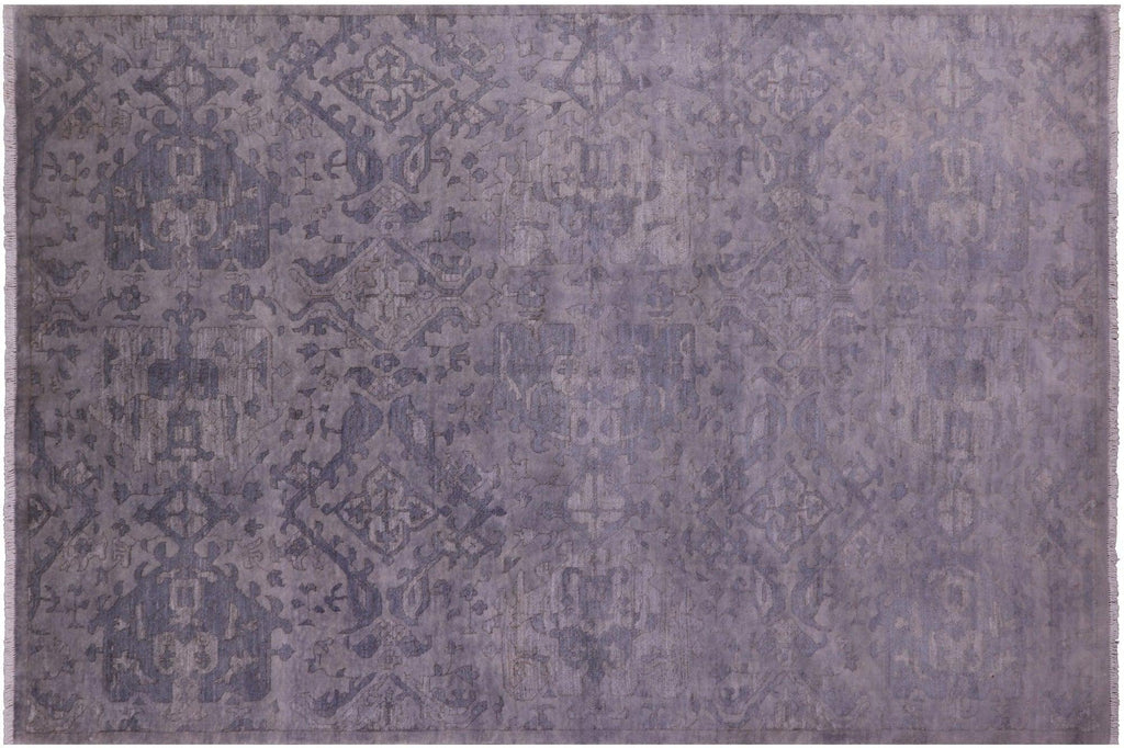 Overdyed Full Pile Wool Hand Knotted Rug - Manhattan Rugs