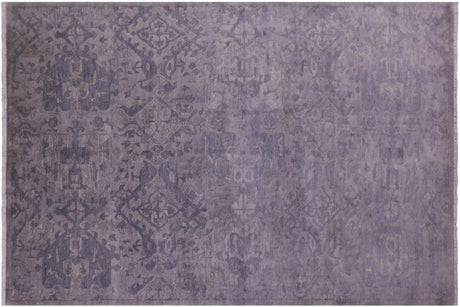 Overdyed Full Pile Wool Hand Knotted Rug - Manhattan Rugs