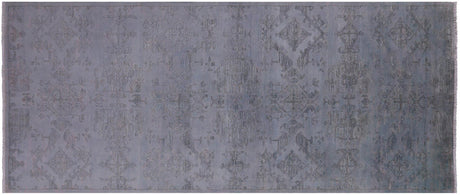 Overdyed Full Pile Hand Knotted Wool Rug - Manhattan Rugs