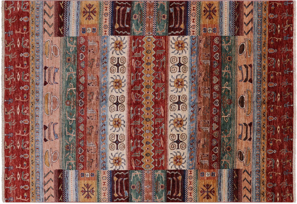 Tribal Persian Gabbeh Handmade Rug - Manhattan Rugs