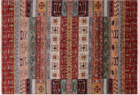 Tribal Persian Gabbeh Handmade Rug - Manhattan Rugs