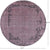 Round Persian Hand Knotted Wool & Silk Rug - Manhattan Rugs