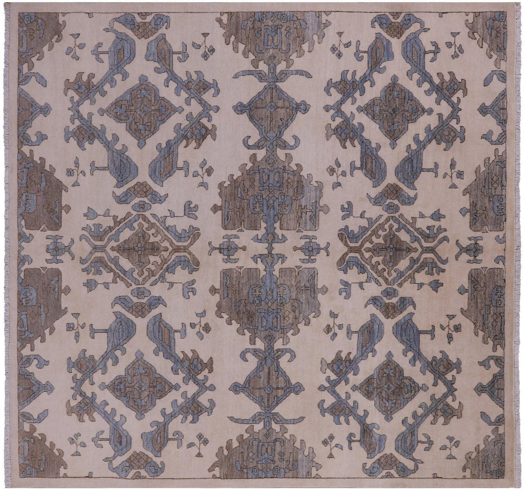 Square William Morris Hand Knotted Rug - Manhattan Rugs