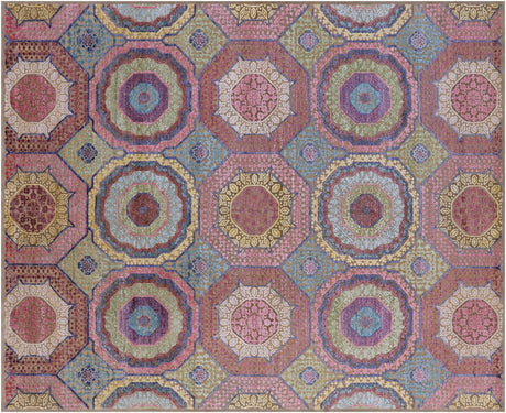 Wool & Silk Mamluk Handmade Rug - Manhattan Rugs