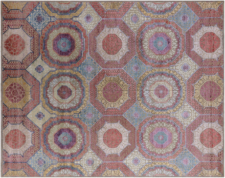 Mamluk Wool & Silk Handmade Rug - Manhattan Rugs