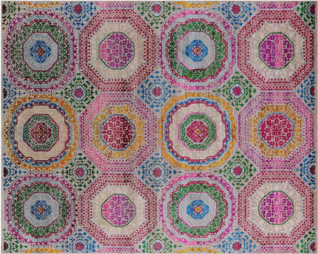 Mamluk Handmade Wool & Silk Rug - Manhattan Rugs
