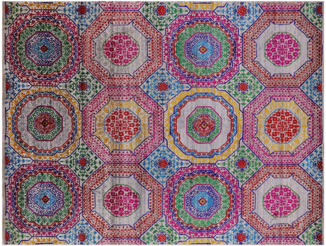 Mamluk Handmade Wool & Silk Rug - Manhattan Rugs