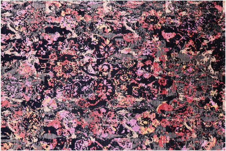 Handmade Modern Wool & Silk Rug - Manhattan Rugs