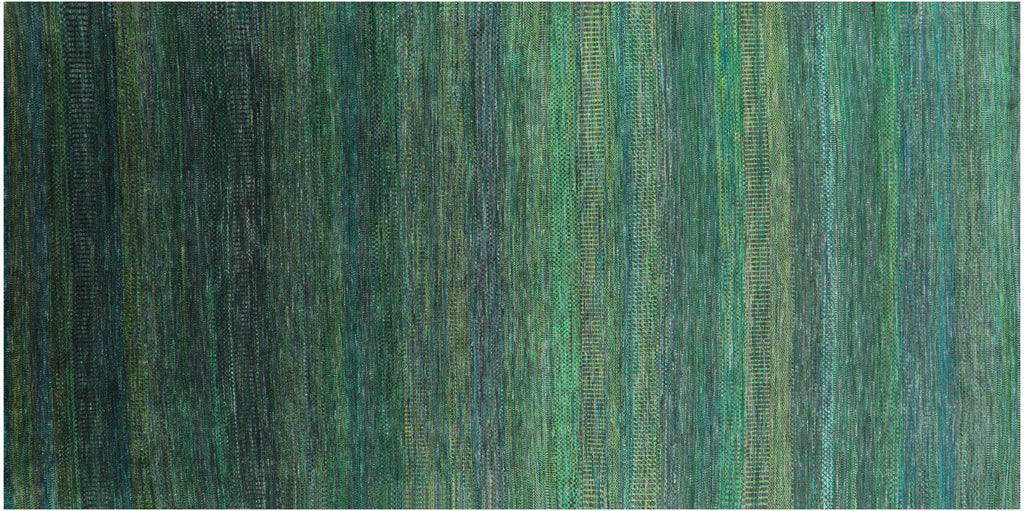 Gabbeh Savannah Grass Wool & Silk Hand-Knotted Rug - Manhattan Rugs