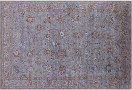 Persian Tabriz Wool & Silk Hand Knotted Rug - Manhattan Rugs