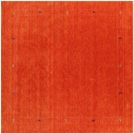 Square Handmade Persian Gabbeh Wool Rug - Manhattan Rugs