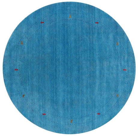 Round Persian Gabbeh Handmade Wool Rug - Manhattan Rugs